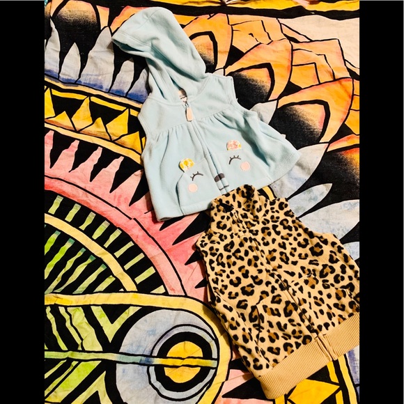 Baby Fleece Vests 3 Months - Picture 1 of 1